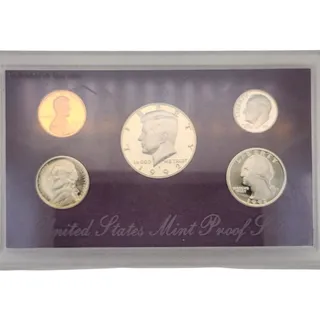 Photo of ​1992-S United States Mint Proof Set - Official 5-Coin US Mint Collection In Case
