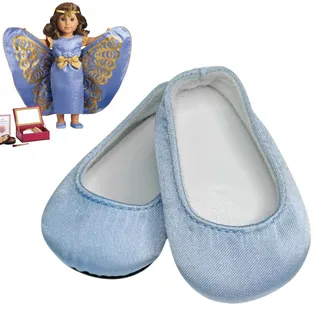 Photo of American Girl Rebecca Blue Shoes School Play Set Butterfly Costume Accessories 