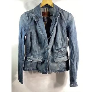 Photo of Vintage Calvin Klein Jeans Long Sleeve Denim Jacket Women's Size Small 34 Chest