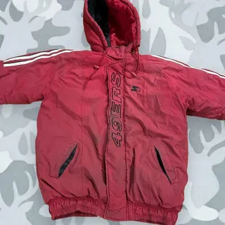Photo of Vintage 1990s San Francisco 49ers Starter Pro Line Heavyweight Puffer Jacket