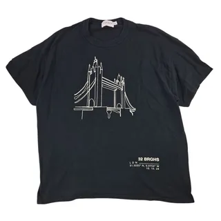 Photo of Topman | UK London Bridge-32 Buroughs T-Shirt | Size Large