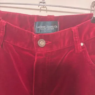 Photo of Red velvet ralph lauren petite