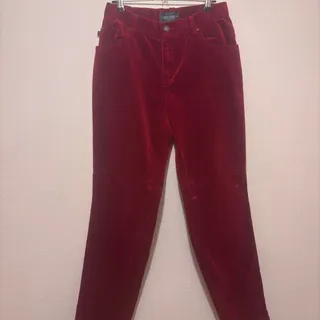 Photo of Red velvet ralph lauren petite