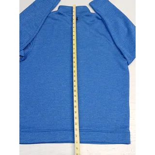 Photo of Under Armour (Large) Blue Loose Fit Mock Neck Zip Pullover 