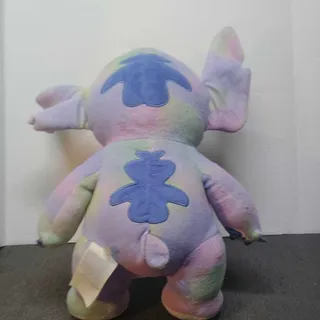 Photo of Build-A-Bear Disney Stitch Plush Tie Dye Pastel Plaid Ears 2016 BABW Toy