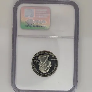 Photo of 1999-S New Jersey State Quarter 25c NGC PF 69 ULTRA CAMEO Clad Proof US Coin Slab
