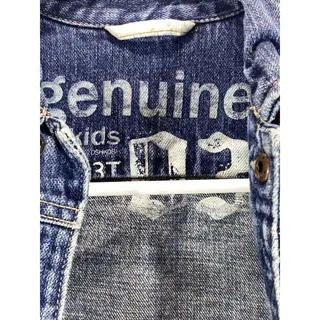 Photo of Oshkosh B'gosh Denim Jacket Metal Snaps Pockets Boy's 3T