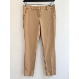 Photo of J.CREW Women's Pants Size 4 Cameron 365 Slim Crop Tan Khaki Beige Stretch