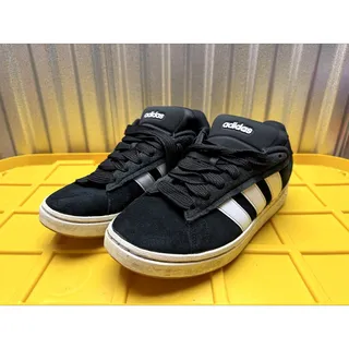 Photo of Adidas Grand Court Sneakers Black White Mens US 11 UK 10.5 Used