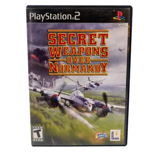 Photo of Secret Weapons Over Normandy PS2 PlayStation 2 Game Complete CIB LucasArts