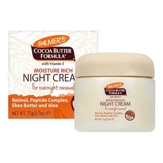 Photo of Palmers Cocoa Butter Night Cream 2.7 oz Retinol New Open Box Sealed