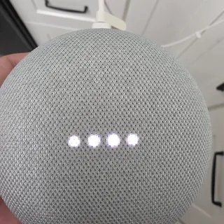 Photo of Google Home Mini 1st Gen Coral Smart Speaker H0A — Complete with Adapter & Cable, Tested