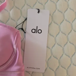 Photo of ALO Yoga Airlift Love Language Bra Candy Heart Pink XS New With Tags