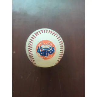 Photo of Vintage Craig Biggio Fotoball Astros Logo Baseball 1993 Chevron