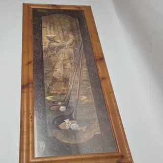Photo of Framed Picture by Ruane Manning Signed 12 X 36