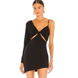 Photo of NBD Tobias Mini Dress in Black NWT Size Small