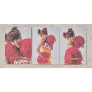 Photo of Chinatsu Wakatsuki 3-Card Set Cheerleader Outfit Set Japan Gravure Idol Cards