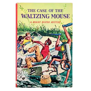 Photo of Case of the Waltzing Mouse Brain Benton Mystery George Wyatt 1961 Whitman HC