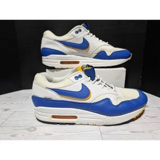 Photo of Nike Air Max 1 SE Windbreaker AO1021-102 White/Blue/Yellow Men's Size 10