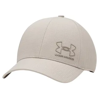 Photo of Under Armour Men's ArmourVent Stretch Fit Cap in Timberwolf Taupe, Size XL/2XL 