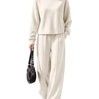 Photo of Women’s Mock Neck Sweatsuit 2 Piece