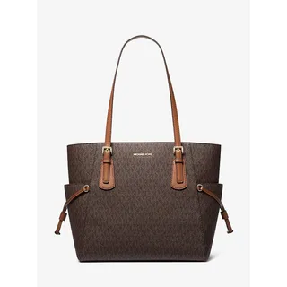 Photo of New Michael Kors Voyager Large Signature Logo Tote Bag