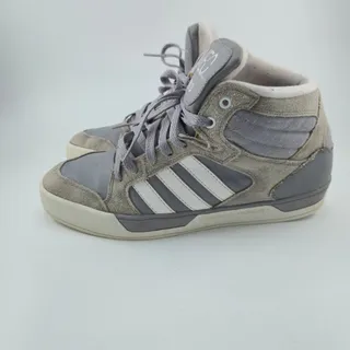 Photo of Adidas BBNEO Raleigh Mid Men's Size 9 G66472 High Top Gray White Sneakers
