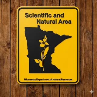 Photo of Copied - Minnesota DNR Sign Department of Natural Resources Hike Trail Outdoors Hunt Fish