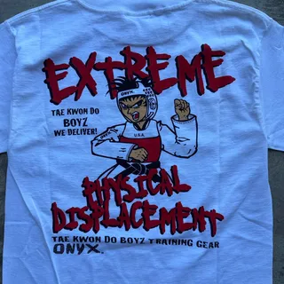 Photo of 90s Onyx Extreme Tae Kwon Do Graphic Tee Single Stitch White S