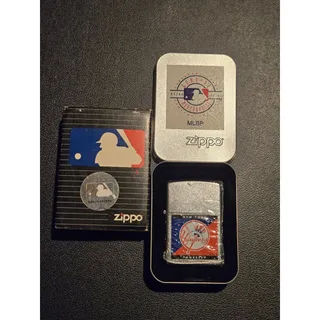 Photo of Zippo Lighter New York Yankees MLBP Genuine Merchandise Tin Box Collectible