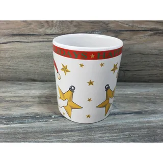 Photo of Signature Housewares 1994 Santa Moon Stars Christmas Coffee Mug Vintage 10oz