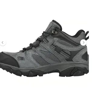 Photo of Hi-Tec Men's Ravus Mid Waterproof Hiking Boots Size 9 Gray Outdoor Shoes