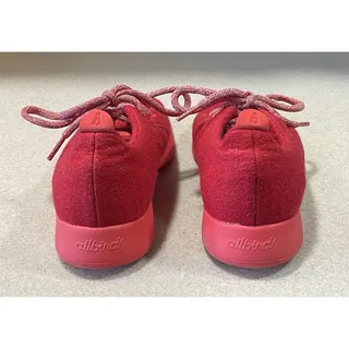 Photo of Allbirds Women’s Size 8 Red Merino Wool Runners Sneakers Shoes EUC!