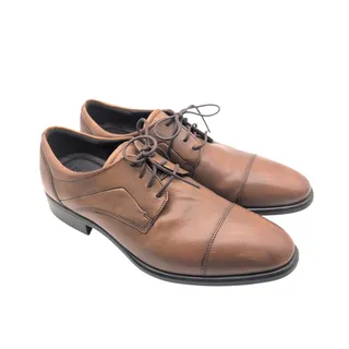 Photo of Ecco CityTray Cap Toe Leather Derby Lace Up Oxfords Men's 9/9.5
