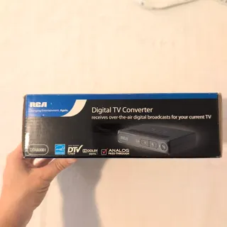 Photo of RCA DTA800B1 Digital to Analog TV Converter New In Box with Remote and Cords