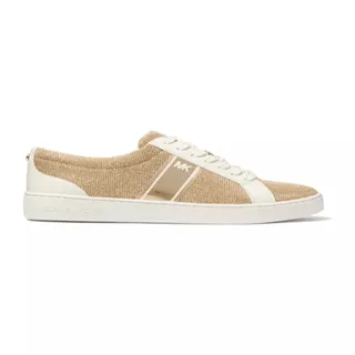 Photo of Michael Kors Juno Stripe Lace-Up Sneakers Women's Size 5.5M New