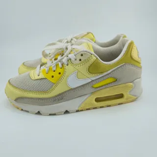 Photo of Nike Air Max 90 Recraft Opti Yellow Lemon Women's Size 6 CW2654-700 Sneakers