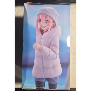 Photo of FuRyu Trio-Try-iT Nadeshiko Kagamihara Laid-Back Camp Anime 7.9" Statue