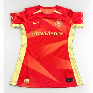 Photo of Nike Womens Providence Portland Thorns FC Authentic Slim Fit Jersey Size XS