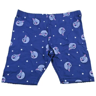 Photo of Star Wars Biker Shorts Kids 14-16 Blue Character Print Elastic Waist Cotton