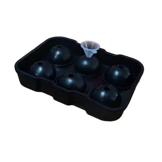 Photo of Ice Sphere Silicon Mold with Filling Funnel 