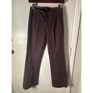 Photo of Joe’s Jeans Purple Wide Leg Trouser 26 Corporate Siren Classic Preppy Work Wear