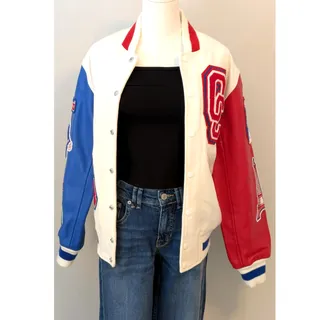 Photo of Opening Ceremony White France Global Varsity Jacket NWT