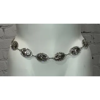 Photo of Women's Concho Style Adjustable Chain Belt 