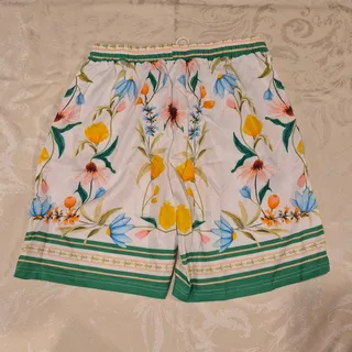 Photo of Casablanca L'Arche de Fleurie Polyester Medium Shorts Replica