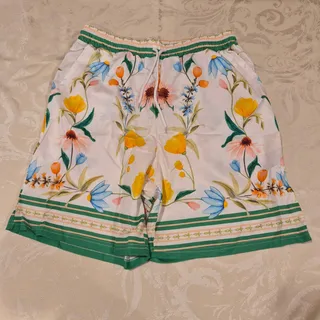 Photo of Casablanca L'Arche de Fleurie Polyester Medium Shorts Replica