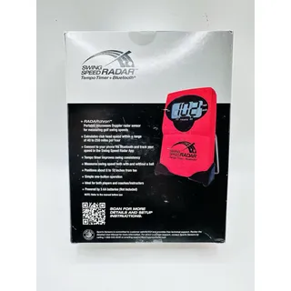 Photo of Swing Speed Radar Sports Sensors Doppler Golf Training Aid+Bluetooth | Red (New)