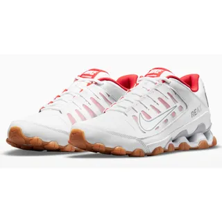 Photo of Nike Men's Reax 8 TR Training Shoes Size 10.5 White Grey Red Gum |621716-103|
